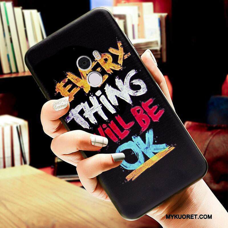 Kuori Mi Mix 2 Monivärinen Persoonallisuus Pieni, Kotelo Mi Mix 2 Silikoni Ripustettavat Koristeet Puhelimen Kuoret