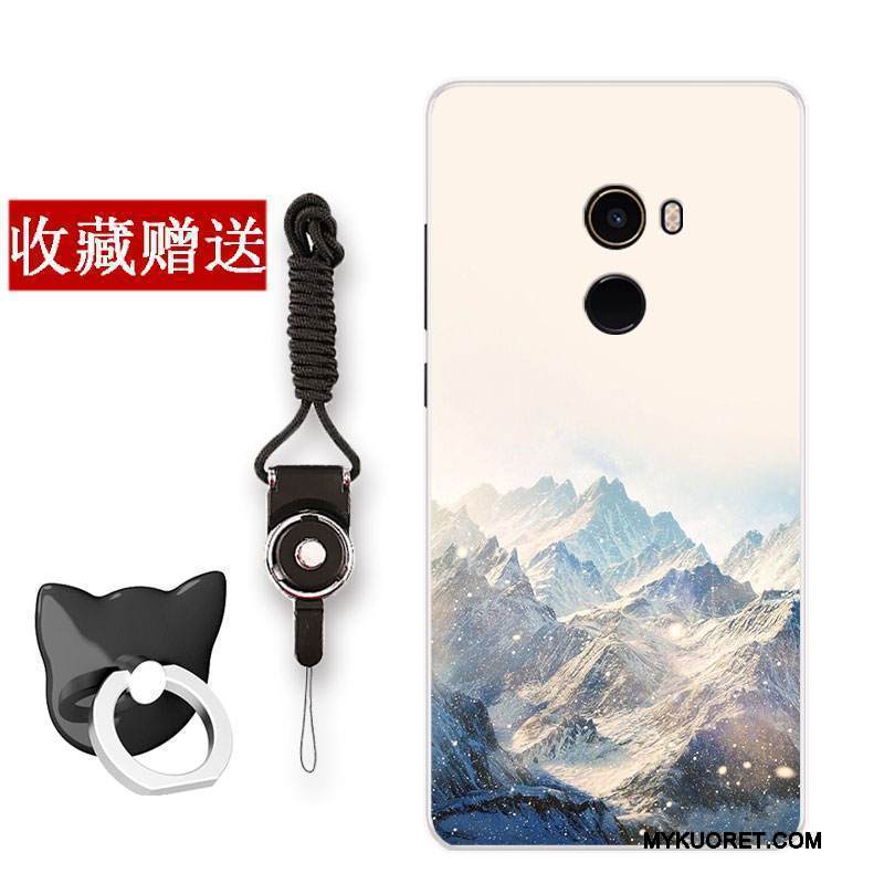 Kuori Mi Mix 2 Monivärinen Pieni Puhelimen Kuoret, Kotelo Mi Mix 2 Silikoni Persoonallisuus