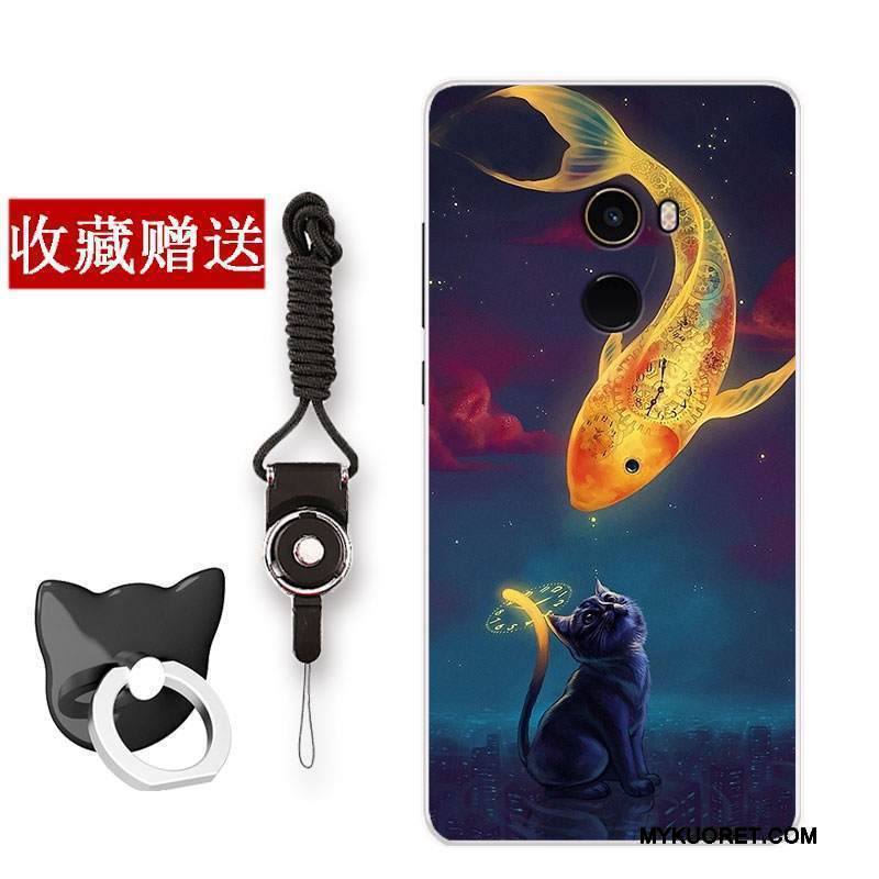 Kuori Mi Mix 2 Monivärinen Pieni Puhelimen Kuoret, Kotelo Mi Mix 2 Silikoni Persoonallisuus