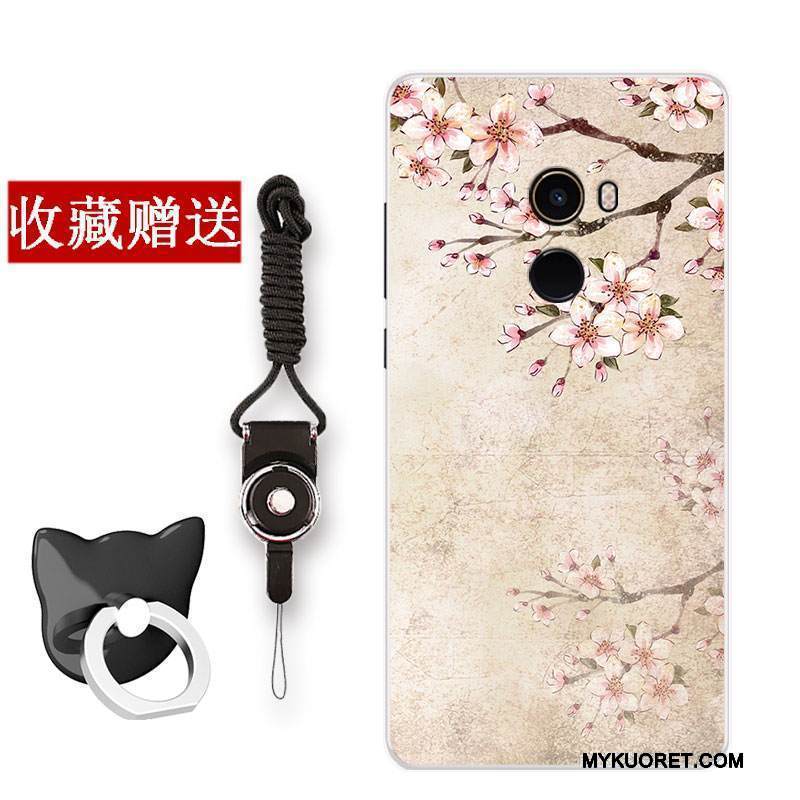 Kuori Mi Mix 2 Monivärinen Pieni Puhelimen Kuoret, Kotelo Mi Mix 2 Silikoni Persoonallisuus