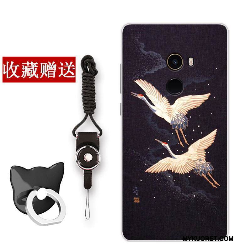 Kuori Mi Mix 2 Monivärinen Pieni Puhelimen Kuoret, Kotelo Mi Mix 2 Silikoni Persoonallisuus