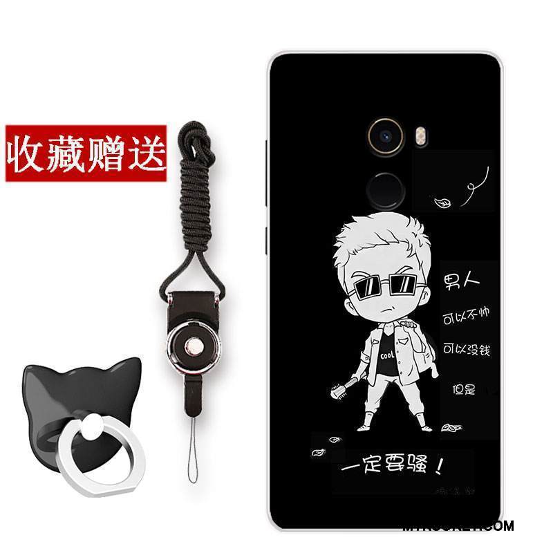 Kuori Mi Mix 2 Monivärinen Pieni Puhelimen Kuoret, Kotelo Mi Mix 2 Silikoni Persoonallisuus