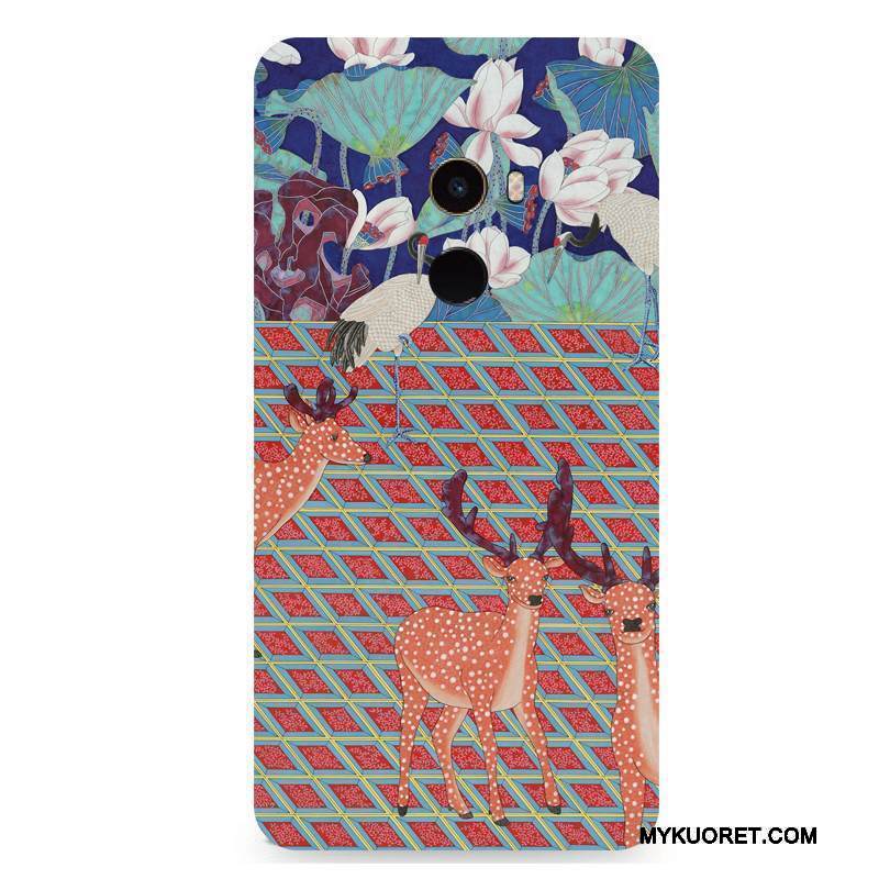 Kuori Mi Mix 2 Monivärinen Raita Tuuli, Kotelo Mi Mix 2 Suojaus Pieni Persoonallisuus