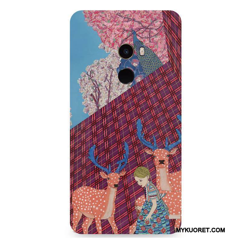 Kuori Mi Mix 2 Monivärinen Raita Tuuli, Kotelo Mi Mix 2 Suojaus Pieni Persoonallisuus