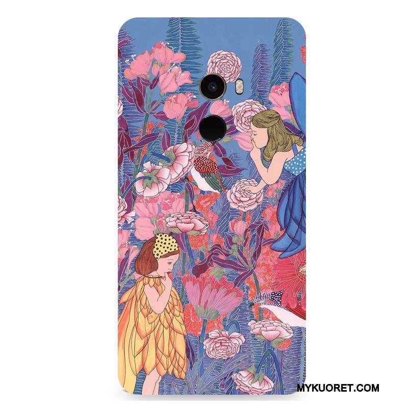 Kuori Mi Mix 2 Monivärinen Raita Tuuli, Kotelo Mi Mix 2 Suojaus Pieni Persoonallisuus