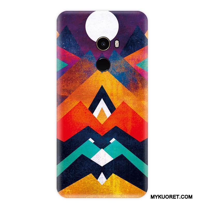 Kuori Mi Mix 2 Pehmeä Neste Keltainen Persoonallisuus, Kotelo Mi Mix 2 Laukut Murtumaton Pieni