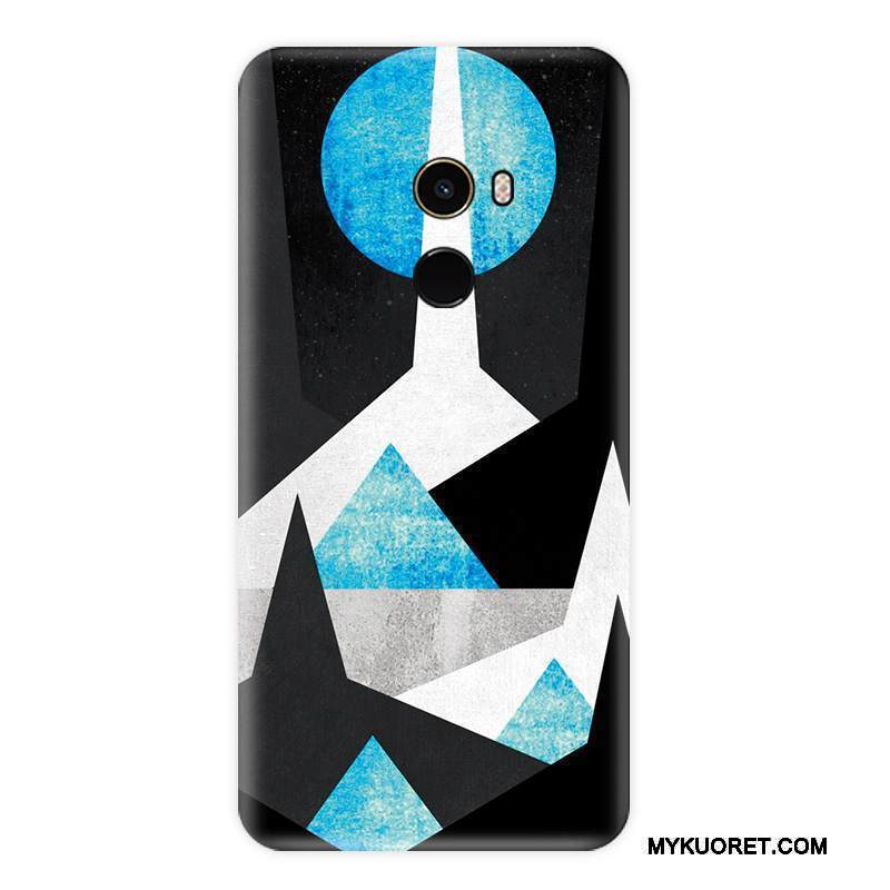 Kuori Mi Mix 2 Pehmeä Neste Keltainen Persoonallisuus, Kotelo Mi Mix 2 Laukut Murtumaton Pieni