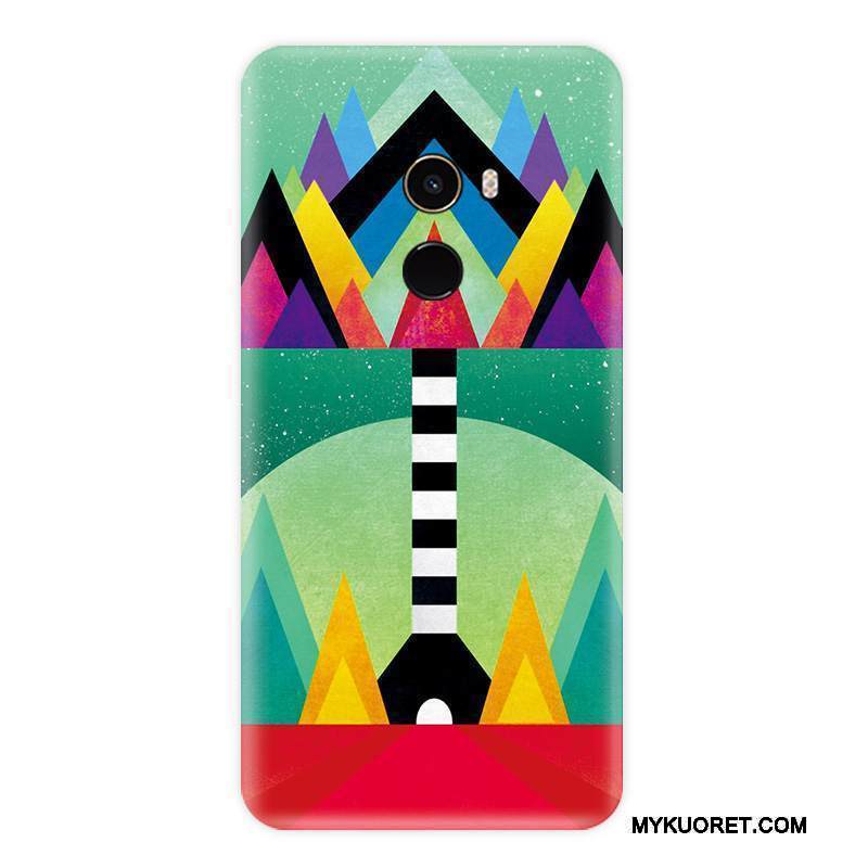 Kuori Mi Mix 2 Pehmeä Neste Keltainen Persoonallisuus, Kotelo Mi Mix 2 Laukut Murtumaton Pieni