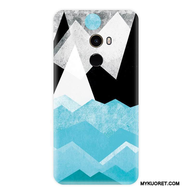 Kuori Mi Mix 2 Pehmeä Neste Keltainen Persoonallisuus, Kotelo Mi Mix 2 Laukut Murtumaton Pieni