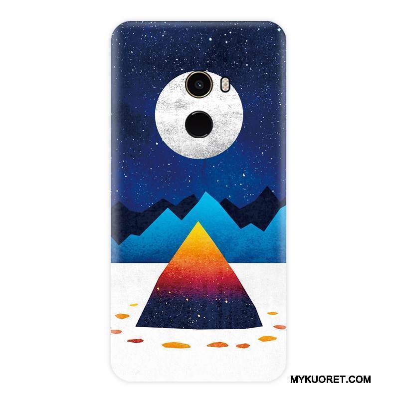 Kuori Mi Mix 2 Pehmeä Neste Keltainen Persoonallisuus, Kotelo Mi Mix 2 Laukut Murtumaton Pieni