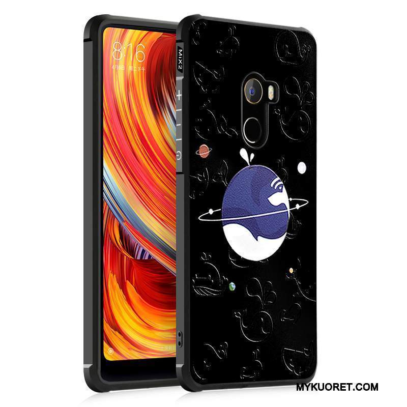 Kuori Mi Mix 2 Pehmeä Neste Murtumaton Puhelimen Kuoret, Kotelo Mi Mix 2 Laukut Trendi Persoonallisuus