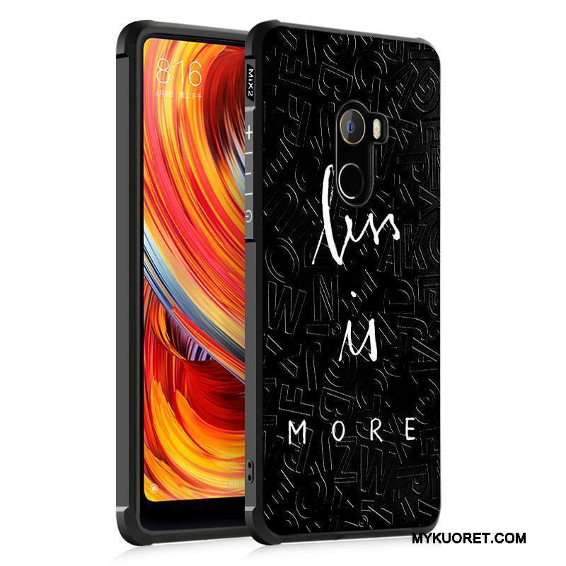 Kuori Mi Mix 2 Pehmeä Neste Murtumaton Puhelimen Kuoret, Kotelo Mi Mix 2 Laukut Trendi Persoonallisuus