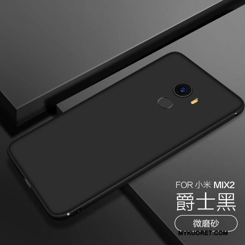 Kuori Mi Mix 2 Pehmeä Neste Murtumaton Puhelimen Kuoret, Kotelo Mi Mix 2 Silikoni Punainen Pieni