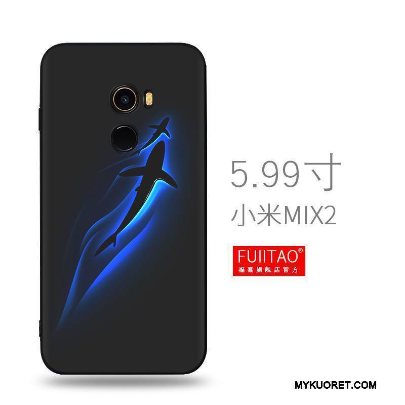 Kuori Mi Mix 2 Pehmeä Neste Pesty Suede Persoonallisuus, Kotelo Mi Mix 2 Luova Puhelimen Kuoret Trendi