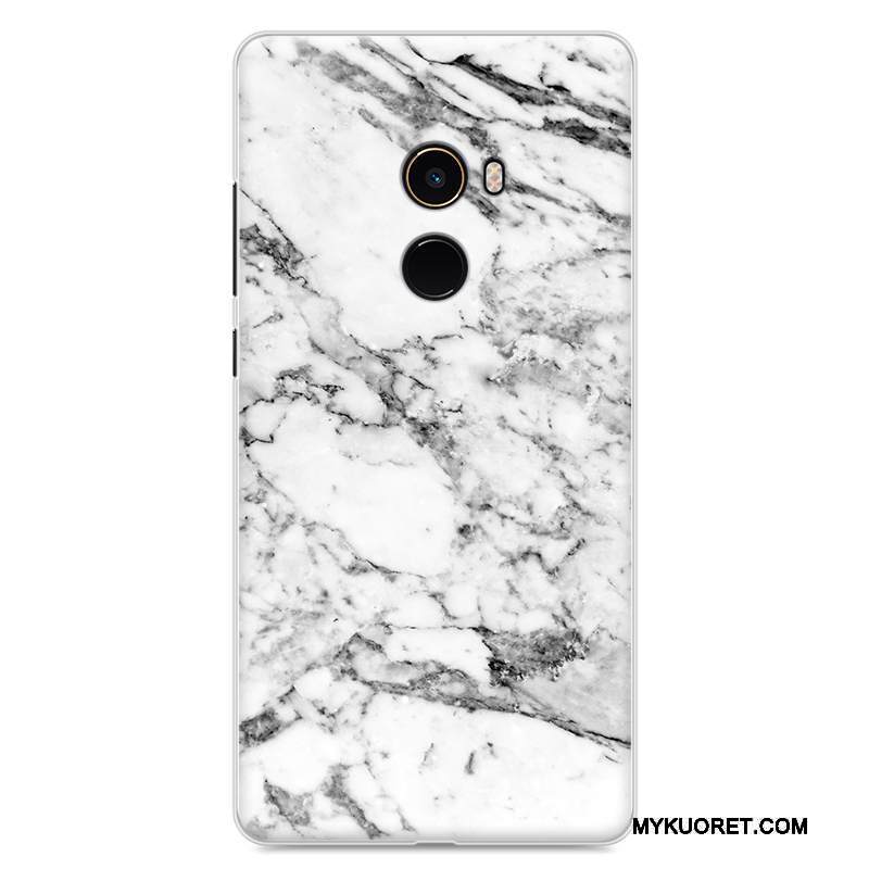 Kuori Mi Mix 2 Puulajit Pieni Valkoinen, Kotelo Mi Mix 2 Laukut Puhelimen Kuoret Murtumaton