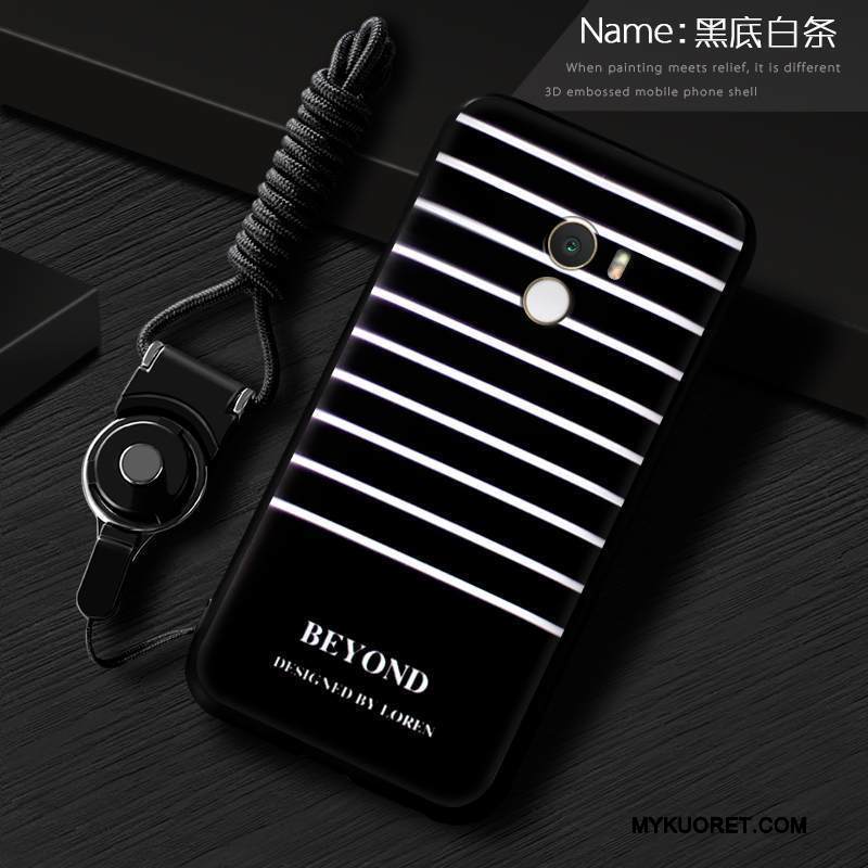 Kuori Mi Mix 2 Silikoni Tide-brändi Valkoinen, Kotelo Mi Mix 2 Pehmeä Neste Puhelimen Kuoret Eurooppa