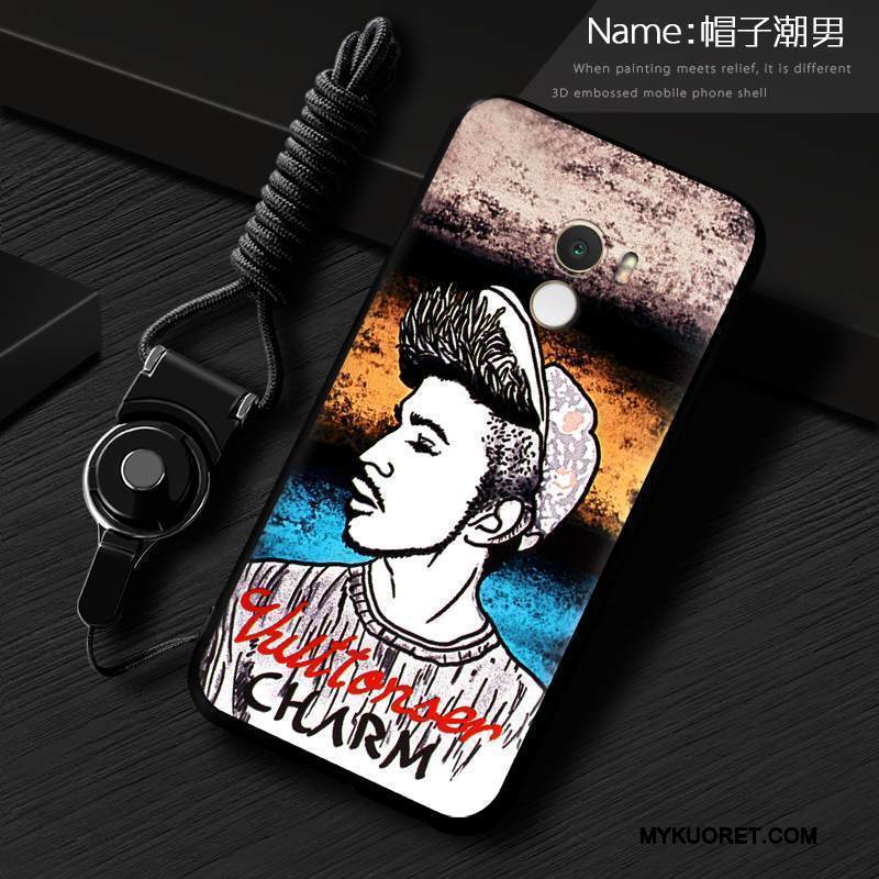 Kuori Mi Mix 2 Silikoni Tide-brändi Valkoinen, Kotelo Mi Mix 2 Pehmeä Neste Puhelimen Kuoret Eurooppa