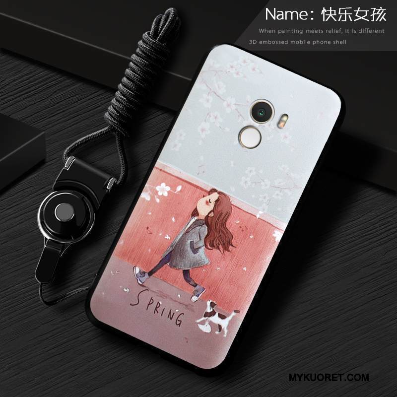 Kuori Mi Mix 2 Silikoni Tide-brändi Valkoinen, Kotelo Mi Mix 2 Pehmeä Neste Puhelimen Kuoret Eurooppa