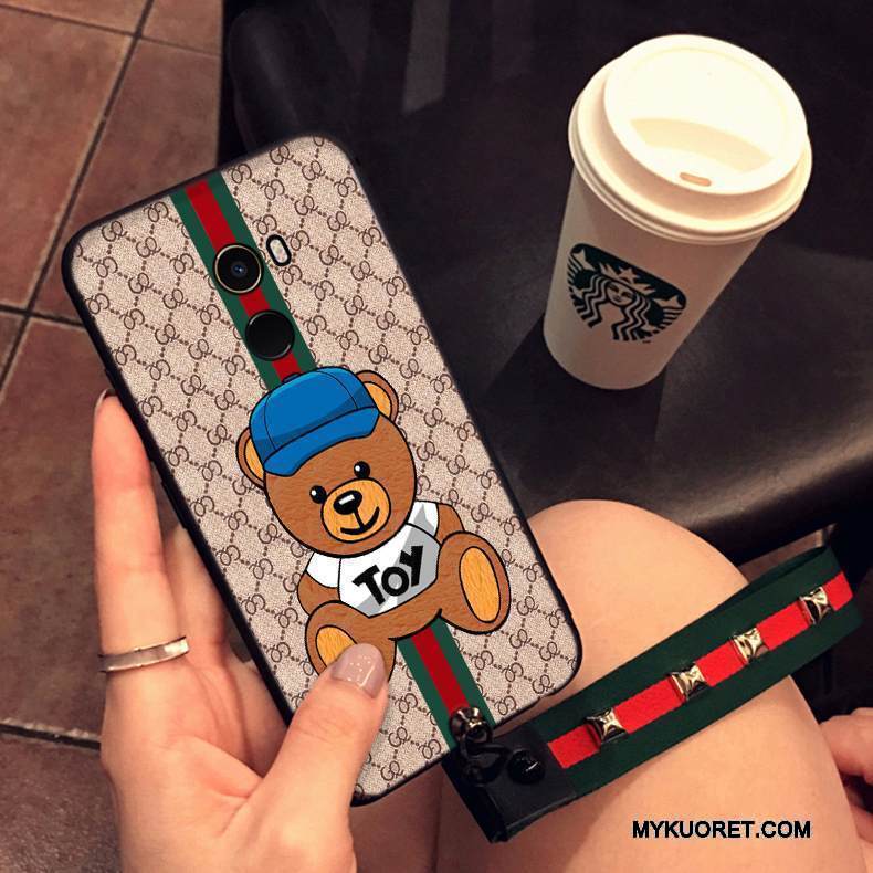 Kuori Mi Mix 2 Suojaus Pieni Valkoinen, Kotelo Mi Mix 2 Pehmeä Neste Punainen Puhelimen Kuoret