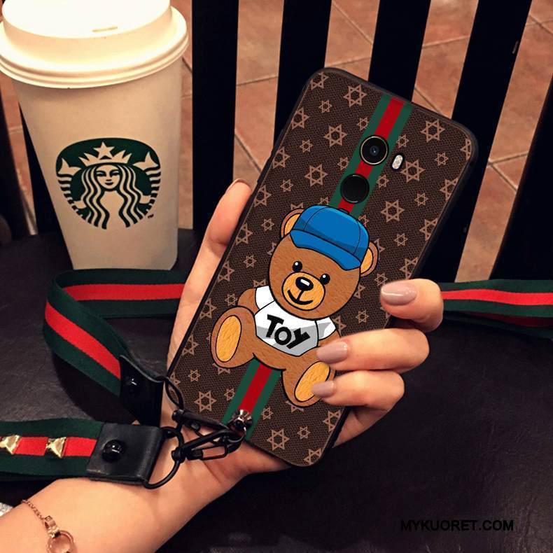 Kuori Mi Mix 2 Suojaus Pieni Valkoinen, Kotelo Mi Mix 2 Pehmeä Neste Punainen Puhelimen Kuoret