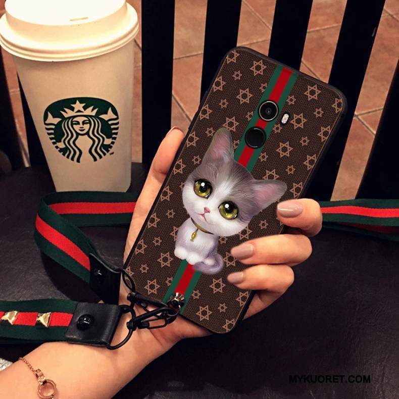 Kuori Mi Mix 2 Suojaus Pieni Valkoinen, Kotelo Mi Mix 2 Pehmeä Neste Punainen Puhelimen Kuoret