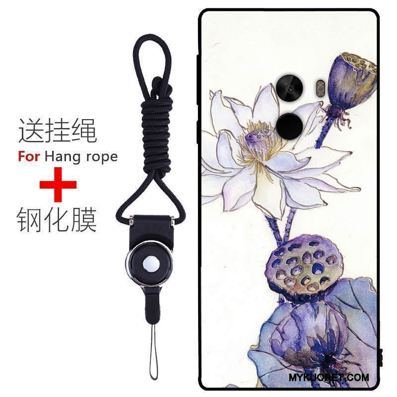 Kuori Mi Mix 2 Suojaus Puhelimen Kuoret Murtumaton, Kotelo Mi Mix 2 Pehmeä Neste Pesty Suede Malli