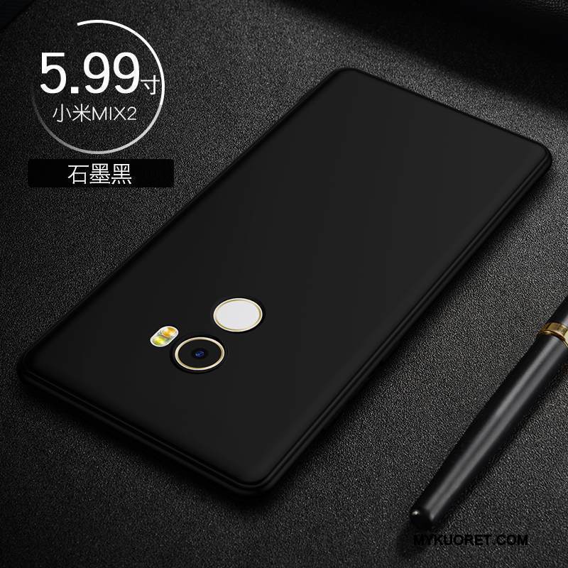 Kuori Mi Mix 2 Suojaus Punainen Pesty Suede, Kotelo Mi Mix 2 Laukut Pieni Ultra