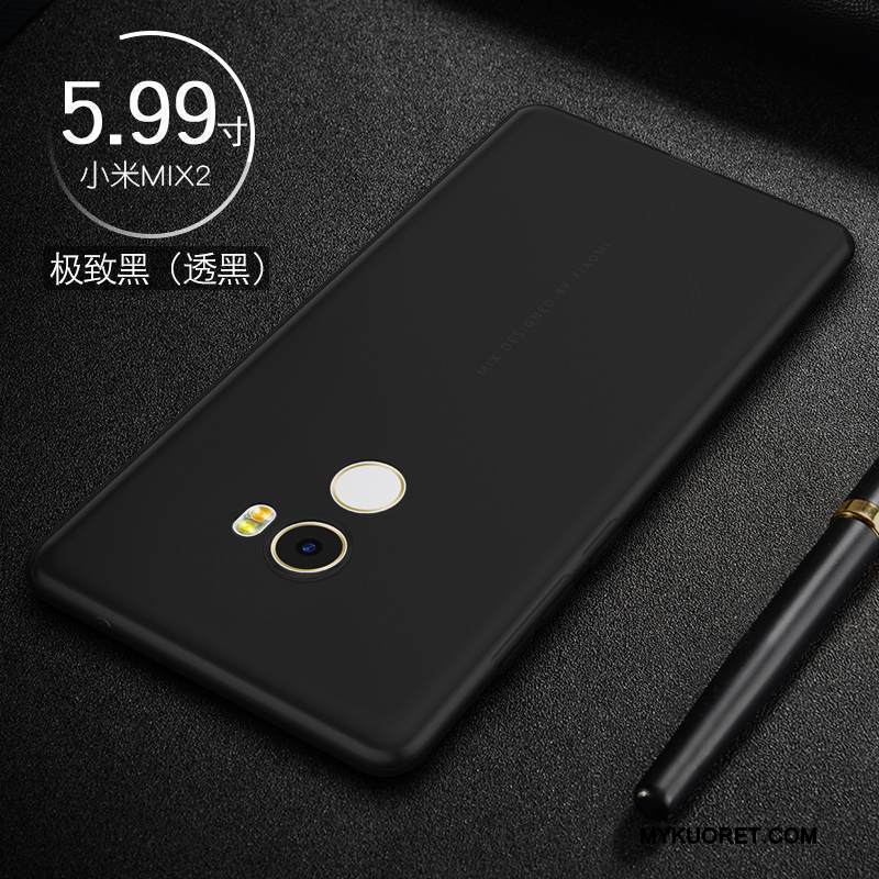 Kuori Mi Mix 2 Suojaus Punainen Pesty Suede, Kotelo Mi Mix 2 Laukut Pieni Ultra