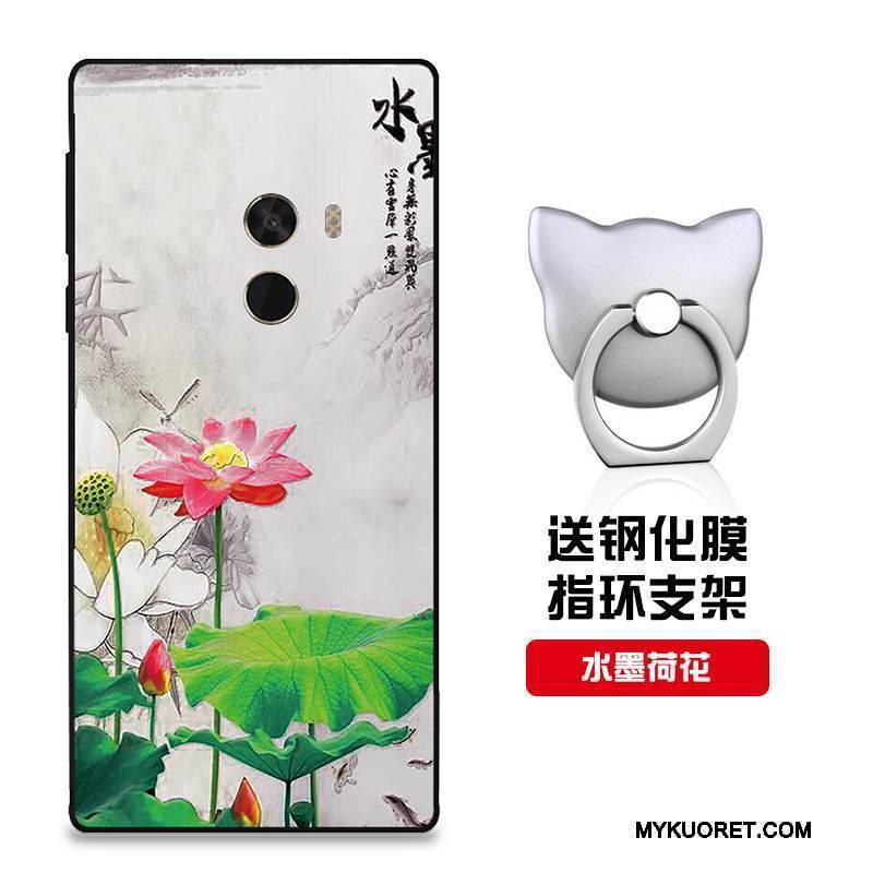 Kuori Mi Mix 2 Suojaus Trendi Punainen, Kotelo Mi Mix 2 Laukut Murtumaton Pieni