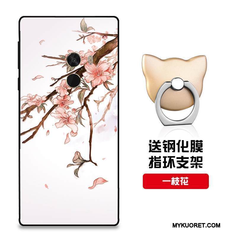 Kuori Mi Mix 2 Suojaus Trendi Punainen, Kotelo Mi Mix 2 Laukut Murtumaton Pieni