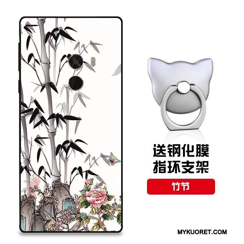 Kuori Mi Mix 2 Suojaus Trendi Punainen, Kotelo Mi Mix 2 Laukut Murtumaton Pieni