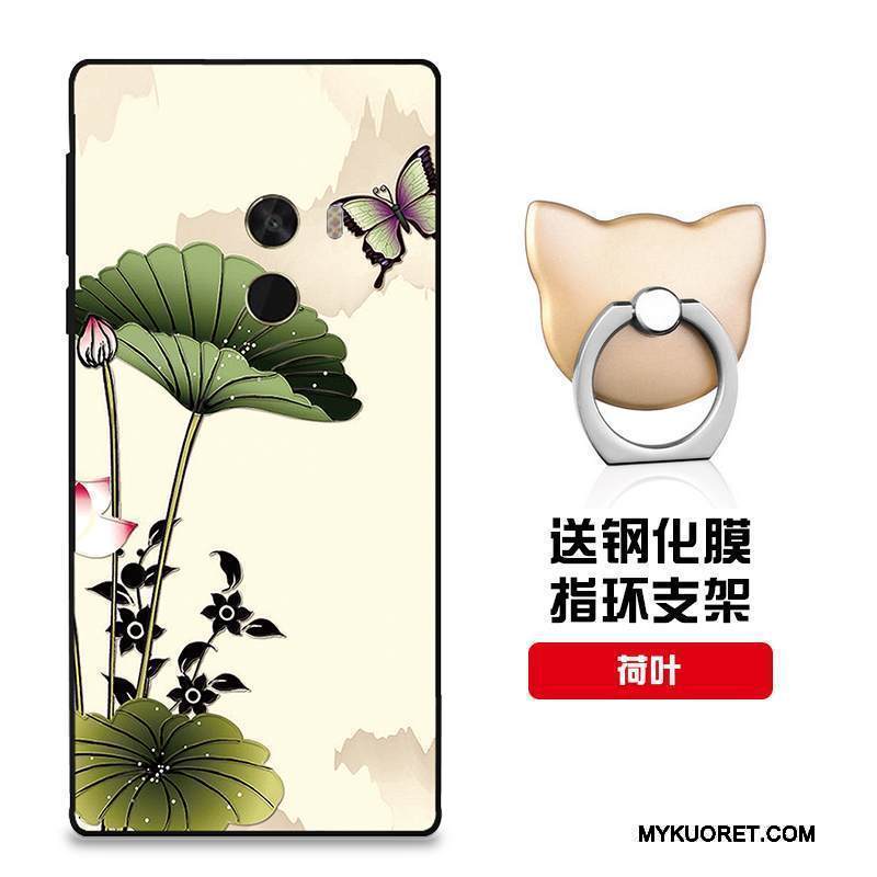 Kuori Mi Mix 2 Suojaus Trendi Punainen, Kotelo Mi Mix 2 Laukut Murtumaton Pieni