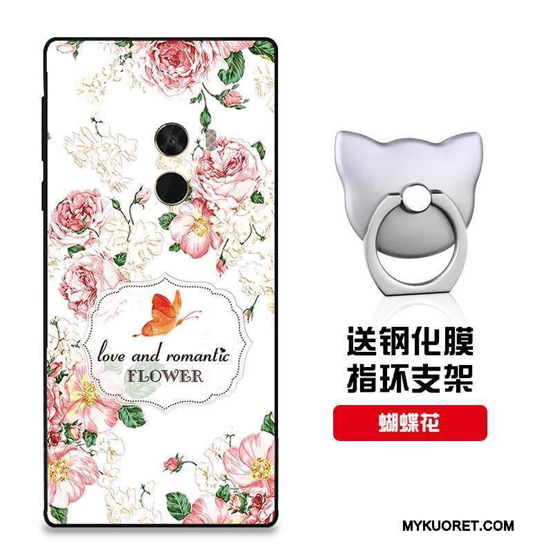 Kuori Mi Mix 2 Suojaus Trendi Punainen, Kotelo Mi Mix 2 Laukut Murtumaton Pieni