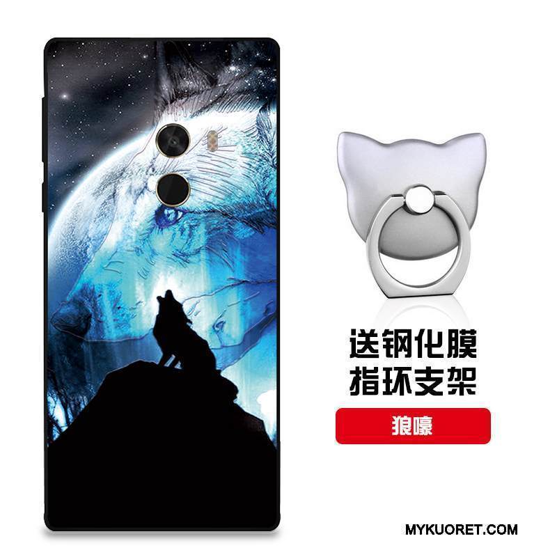 Kuori Mi Mix 2 Suojaus Trendi Punainen, Kotelo Mi Mix 2 Laukut Murtumaton Pieni