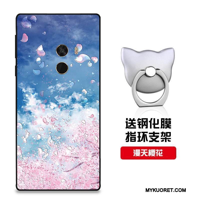 Kuori Mi Mix 2 Suojaus Trendi Punainen, Kotelo Mi Mix 2 Laukut Murtumaton Pieni