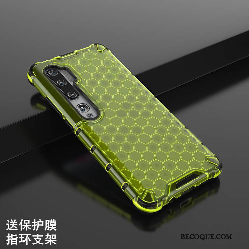 Kuori Mi Note 10 Laukut Kolme Puolustusta Läpinäkyvä, Kotelo Mi Note 10 Suojaus Ultra Yksinkertainen