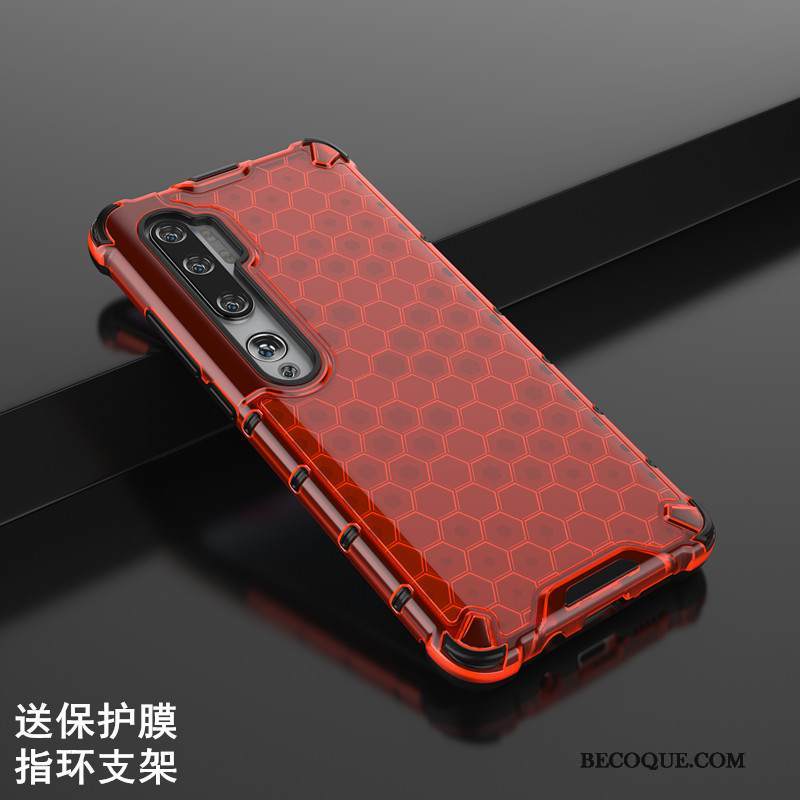 Kuori Mi Note 10 Laukut Kolme Puolustusta Läpinäkyvä, Kotelo Mi Note 10 Suojaus Ultra Yksinkertainen