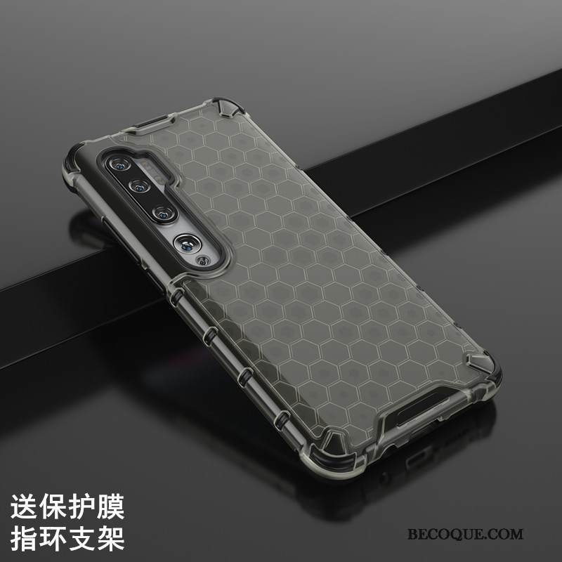 Kuori Mi Note 10 Laukut Kolme Puolustusta Läpinäkyvä, Kotelo Mi Note 10 Suojaus Ultra Yksinkertainen