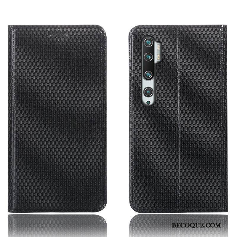 Kuori Mi Note 10 Laukut 说 Puhelimen Kuoret, Kotelo Mi Note 10 Nahka Pieni Kukkakuvio