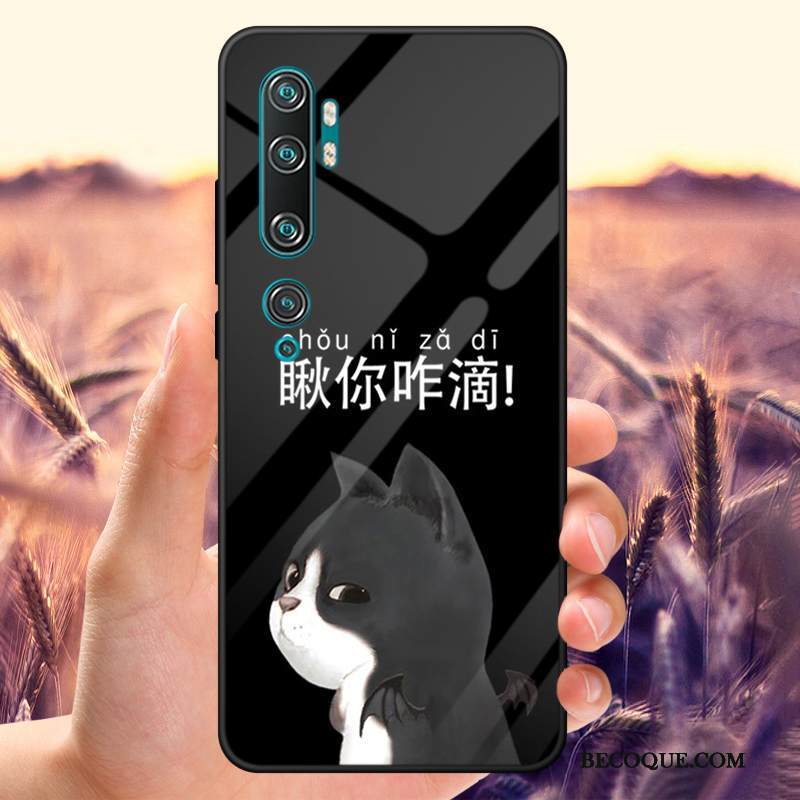 Kuori Mi Note 10 Puhelimen Kuoret Rakastunut, Kotelo Mi Note 10 Vihreä Karkaisu