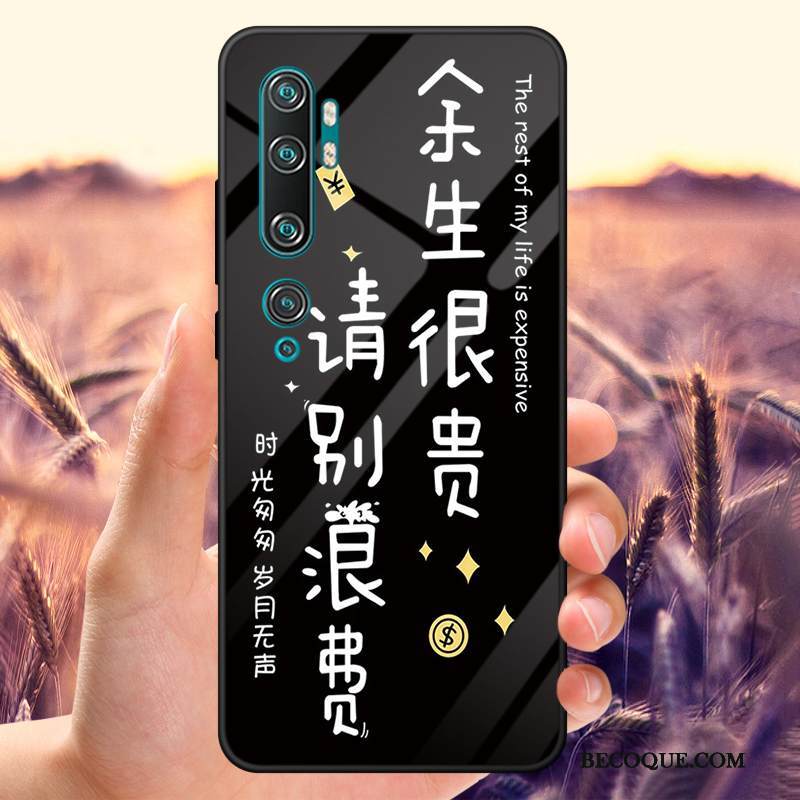 Kuori Mi Note 10 Puhelimen Kuoret Rakastunut, Kotelo Mi Note 10 Vihreä Karkaisu