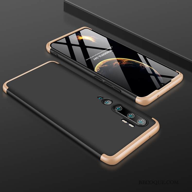 Kuori Mi Note 10 Suojaus Kulta Kova, Kotelo Mi Note 10 Murtumaton Pinkki