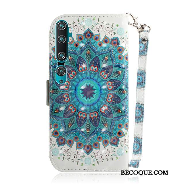 Kuori Mi Note 10 Suojaus Murtumaton Vihreä, Kotelo Mi Note 10 Laukut Pieni Puhelimen Kuoret