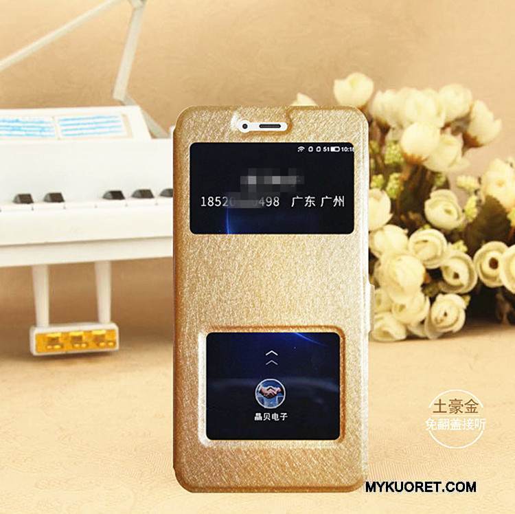 Kuori Mi Note 2 Kuoret Murtumaton Puhelimen Kuoret, Kotelo Mi Note 2 Nahka Yksinkertainen Valkoinen