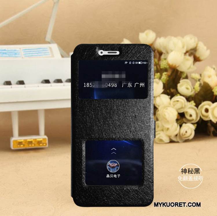 Kuori Mi Note 2 Kuoret Murtumaton Puhelimen Kuoret, Kotelo Mi Note 2 Nahka Yksinkertainen Valkoinen