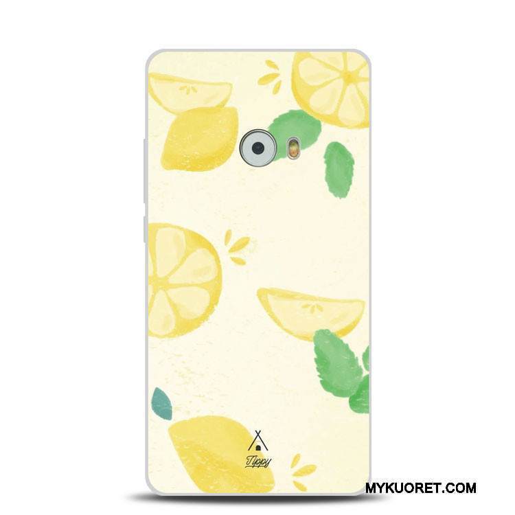 Kuori Mi Note 2 Laukut Keltainen Pieni, Kotelo Mi Note 2 Silikoni Sitruuna Puhelimen Kuoret