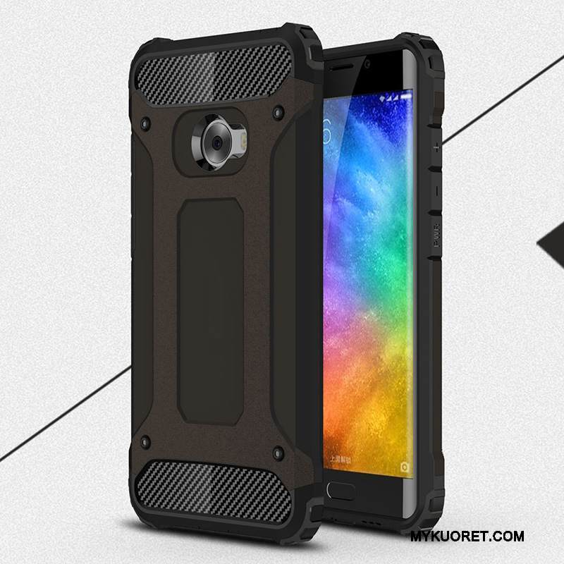 Kuori Mi Note 2 Laukut Kova Pesty Suede, Kotelo Mi Note 2 Suojaus Puhelimen Kuoret Sininen