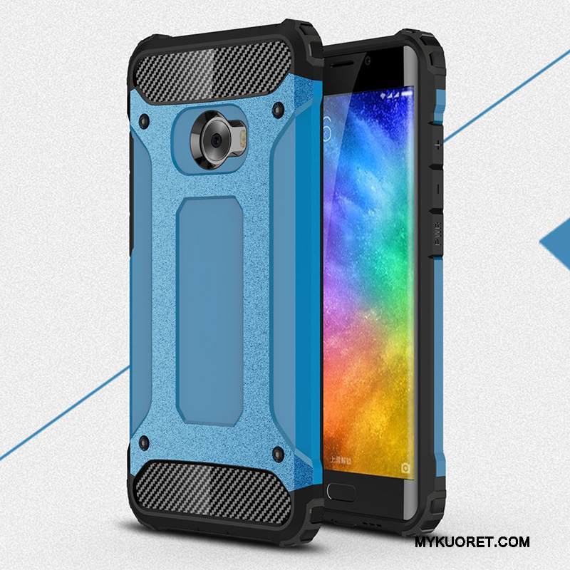 Kuori Mi Note 2 Laukut Kova Pesty Suede, Kotelo Mi Note 2 Suojaus Puhelimen Kuoret Sininen