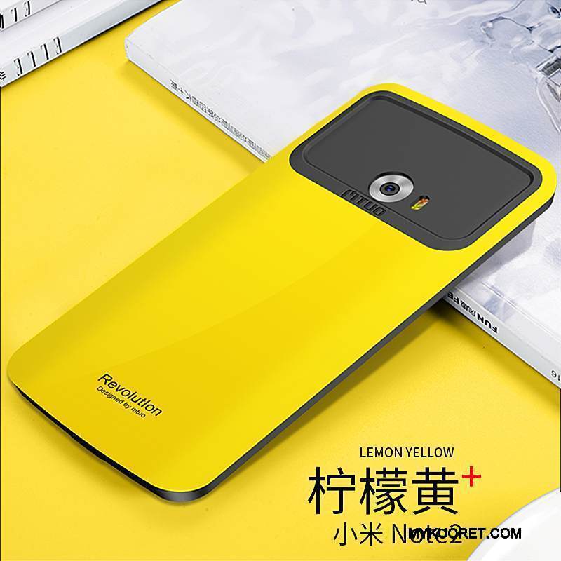 Kuori Mi Note 2 Laukut Murtumaton Pesty Suede, Kotelo Mi Note 2 Silikoni Puhelimen Kuoret Kova