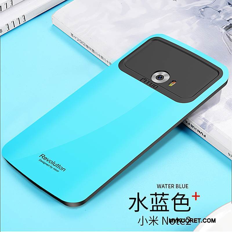 Kuori Mi Note 2 Laukut Murtumaton Pesty Suede, Kotelo Mi Note 2 Silikoni Puhelimen Kuoret Kova